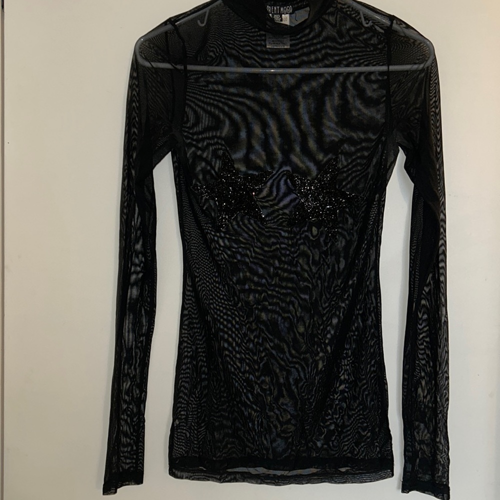Current Mood black sheer dress